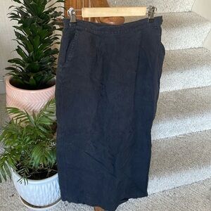 Vintage Mishi Studio Linen Maxi Skirt